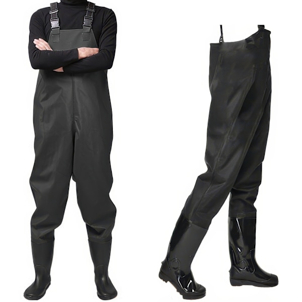 Vadarbyxor - Vadare för Fiske Black Black 45