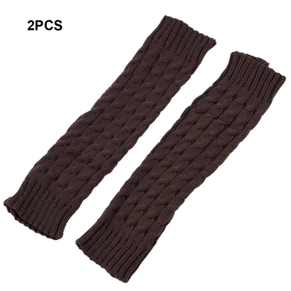 1/2/3/5 Varme og stilfulde strikkede benvarmere til cosplay og kaffe 42cm coffee 42cm 1Set