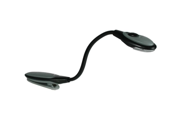 Boglampe - Læselampe / LED-lampe med Klemme - Lampe til Bog multicolor