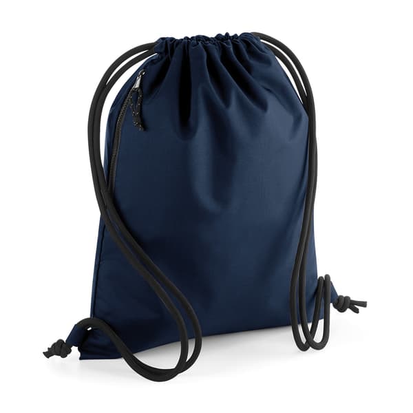 Bagbase Unisex Voksen Genanvendt Snørepose Marineblå Navy Navy One Size