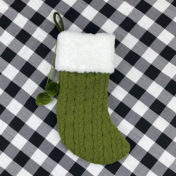 3st julstickstrumpor presentpåse Julklappspåse Ch