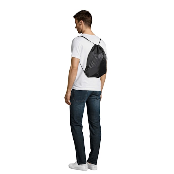 SOLS Urban Gymsac Dragskoväska Svart Black Black ONE