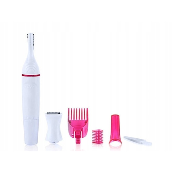 3i1 Epilator / Rakapparat för Ansikte och kropp White Vit