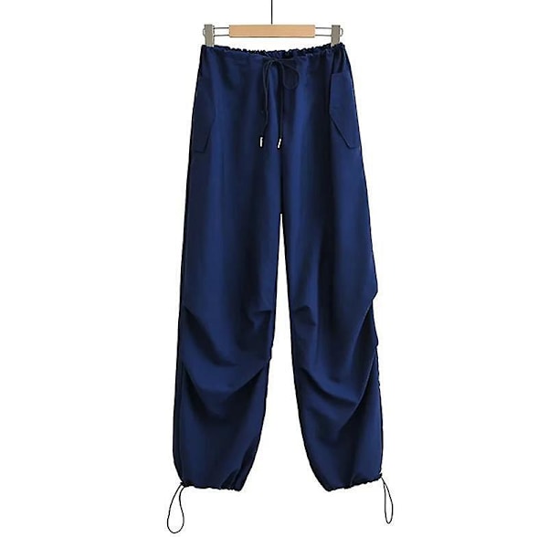 Lösa sommarbyxor för kvinnor Mode Beam Casual Byxor navy navy S