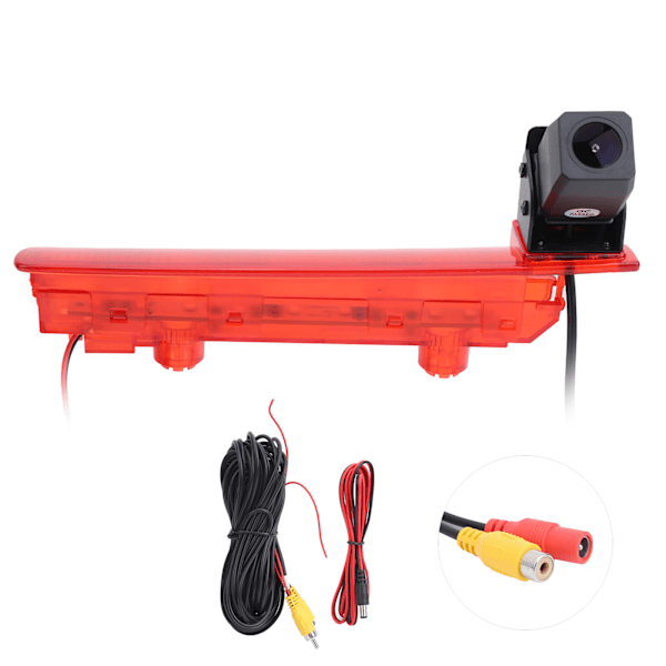 Backkamera med LED-bromsljus, vattentät, passar Transporter T5 T6 Van 2010‑2019