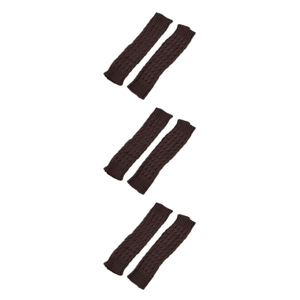 1/2/3/5 Varme og stilfulde strikkede benvarmere til cosplay og kaffe 42cm coffee 42cm 3Set