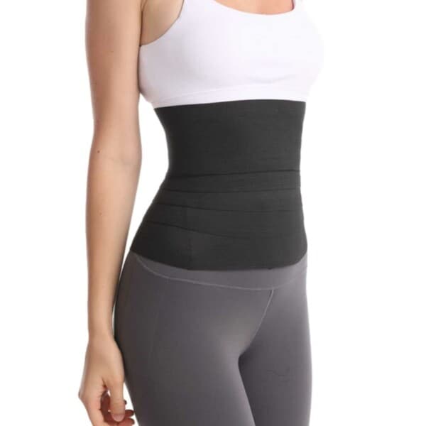 Free Size Waist Shaper Midjetrener 4m svart black