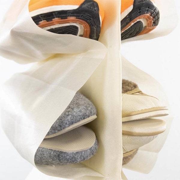 Hängande Skoförvaring Garderobsorganiserare beige