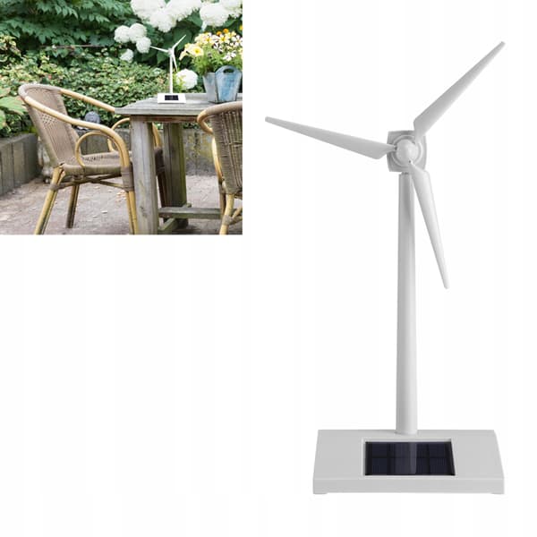 Solcelle vindmølle model