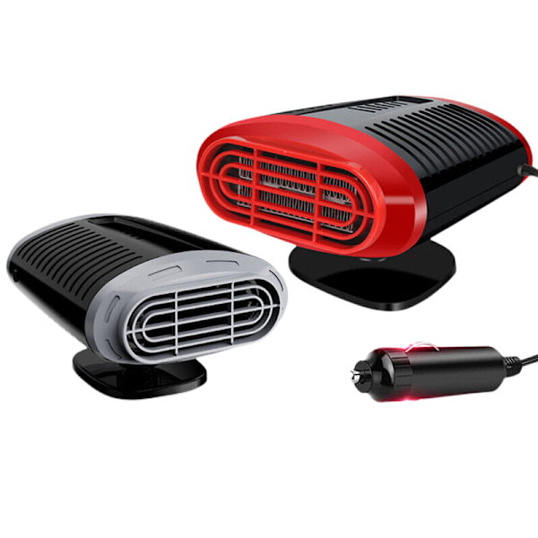 150W elbilsvärmare DC 12V värmefläkt Avfuktare Defroster Avfuktare Bärbar Red