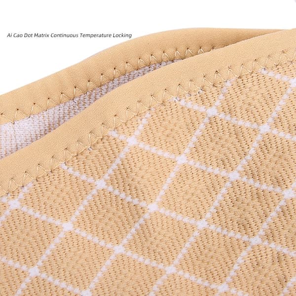 Nackvärmedyna med röda akupunkturpunkter Beige Beige
