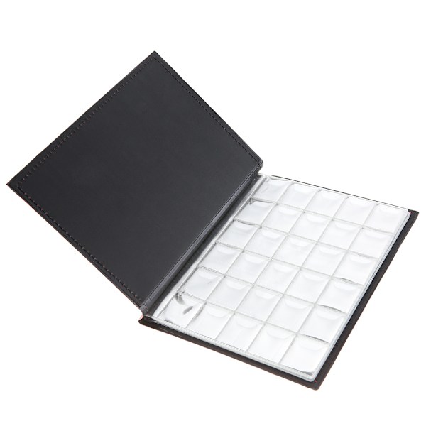 250 fickor 10 sidor World Coin Storage Mapp Album Pengar Insamlingshållare Bok Svart