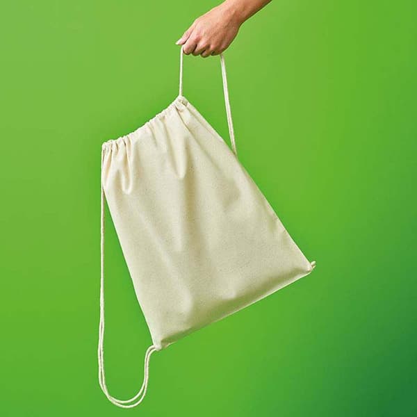 Nutshell Drawstring Gymsac Natural/Natural Natural/Natural One Size