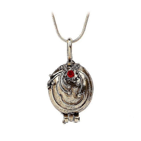 The Vampire Diaries Halsband Elena Gilbert Halsband för Kvinnor Film Smycken Charm Katherine Klaus Forbes Blå Sten Chok 001 bronze