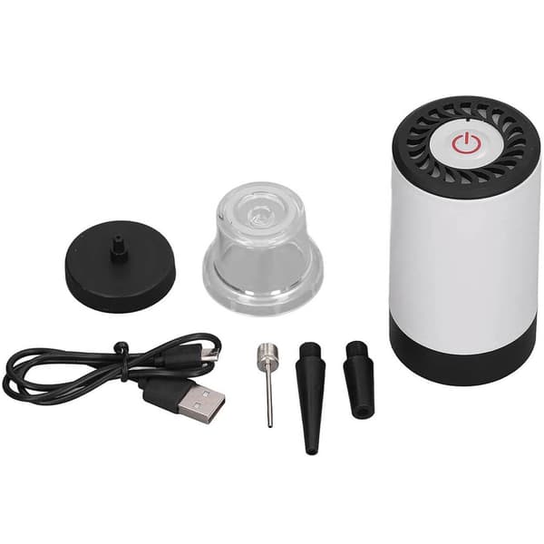 Elektrisk Vakuumpump för Vakuumpåsar | Portabel Kompressor vit white