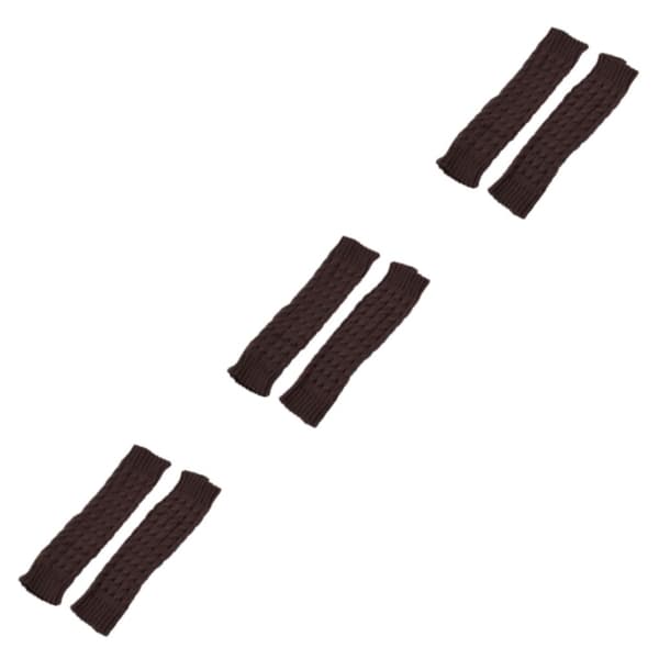 1/2/3/5 Varme og stilfulde strikkede benvarmere til cosplay og kaffe 42cm coffee 42cm 3Set