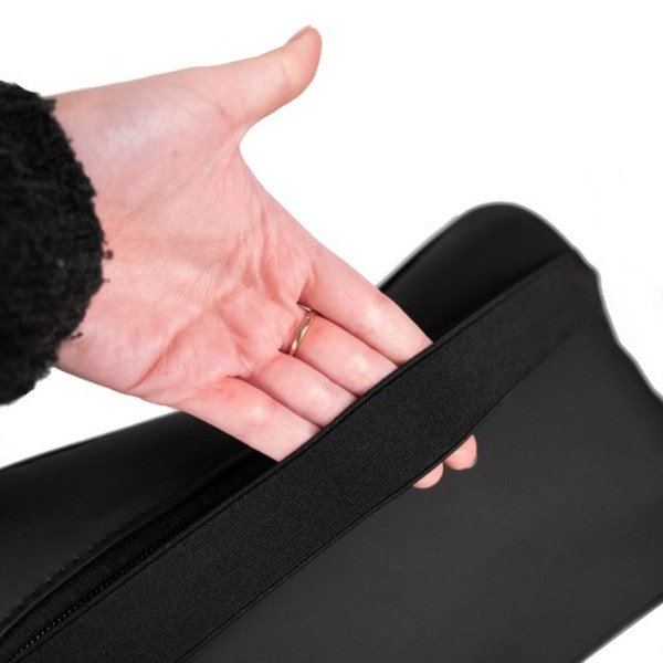Massagekudde med Värme | Multifunktionell Massage för Nacke, Rygg, Axlar svart black