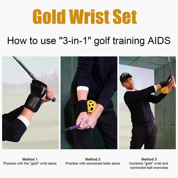 Golf Swing Ball Golf Swing Tränare För Wrist Golf Träning Hjälp Golf Träning Utrustning Smart Ball Posture Corrector Wrist