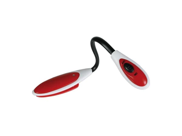 Boglampe - Læselampe / LED-lampe med Klemme - Lampe til Bog multicolor