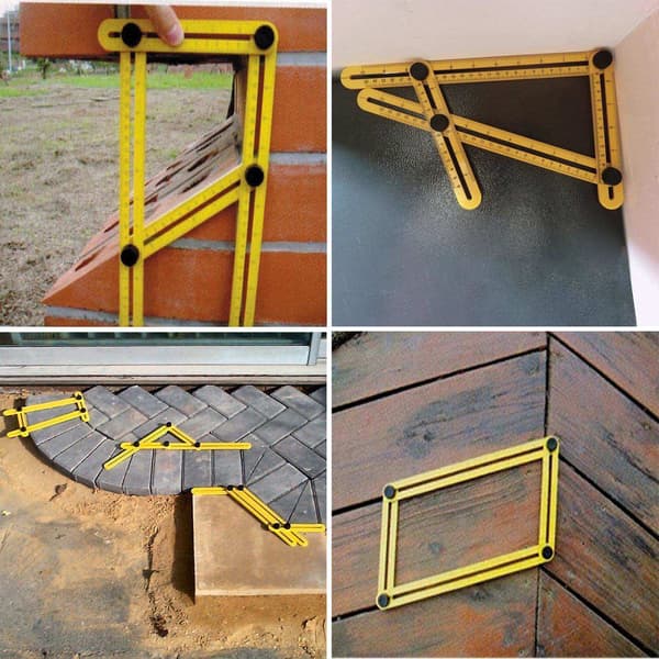 Kulmamittari / Kulmamitta - Täydelliset kulmat Yellow Gul