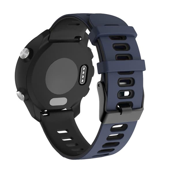 20 22mm Smartwatch Band Erstatningsarmbånd Svettebestandig Håndledd S Black yellow