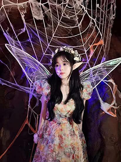 Fairy Wings Dress-Up - Alv - Fevingar - Halloween Grön