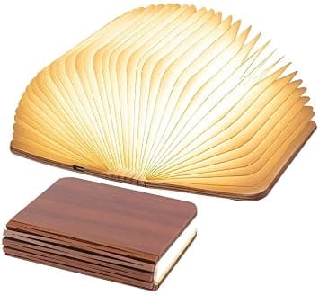 360° sammenleggbar magnetisk boklampe USB oppladbar dekorasjon 16,5 cm