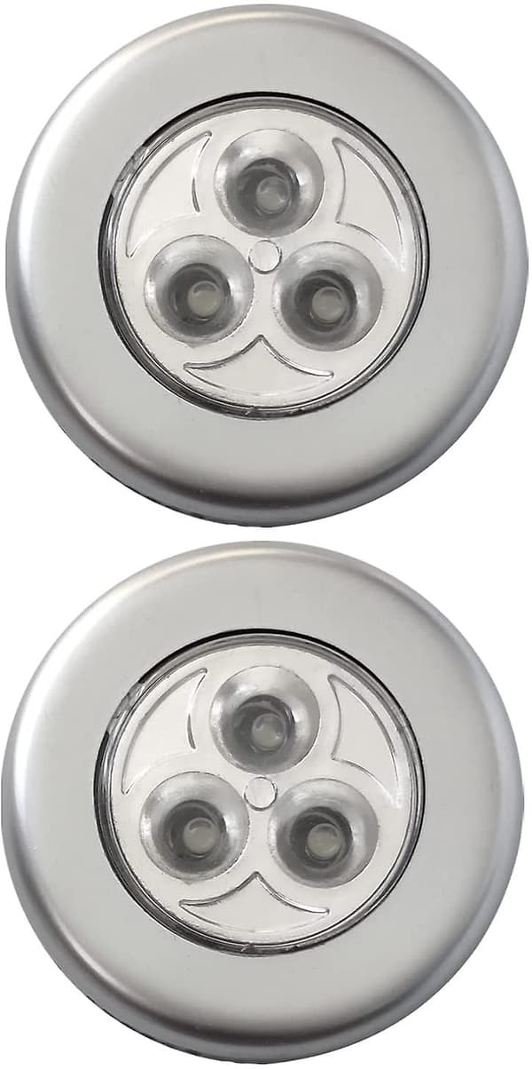 2 kpl LED-akkulamppu Langaton yövalo
