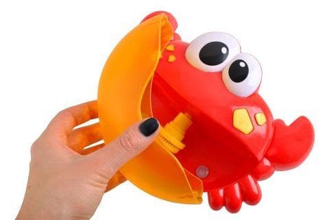 Musikalisk Krabba med Bubblor för Badet - Badlek red