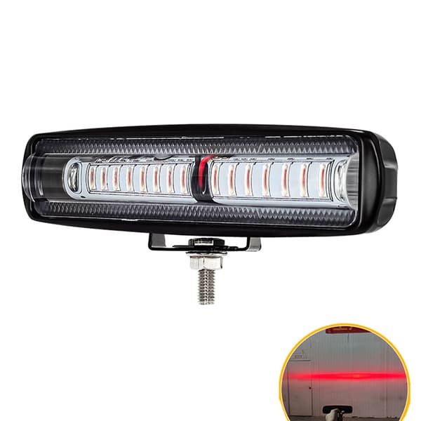 15 LED gaffeltruck RØD Linje Varsellampe Sikkerhetsarbeidslys Blue
