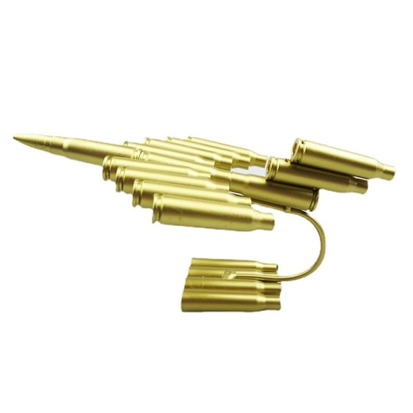 1st Vintage Bullet Shell Form Creative Airplane Toy Meta