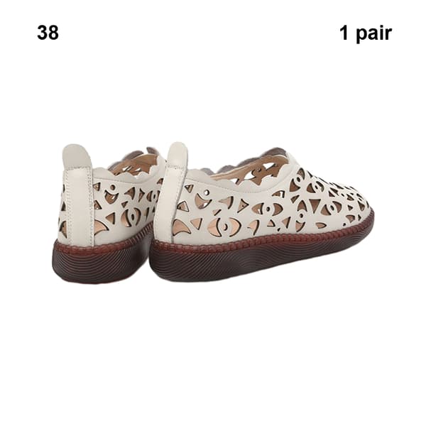 1/2/3 Kvinder Flade Sko Komfortable Og Stilfulde Sko Til creamy-white 38 creamy-white 38 1 Pc