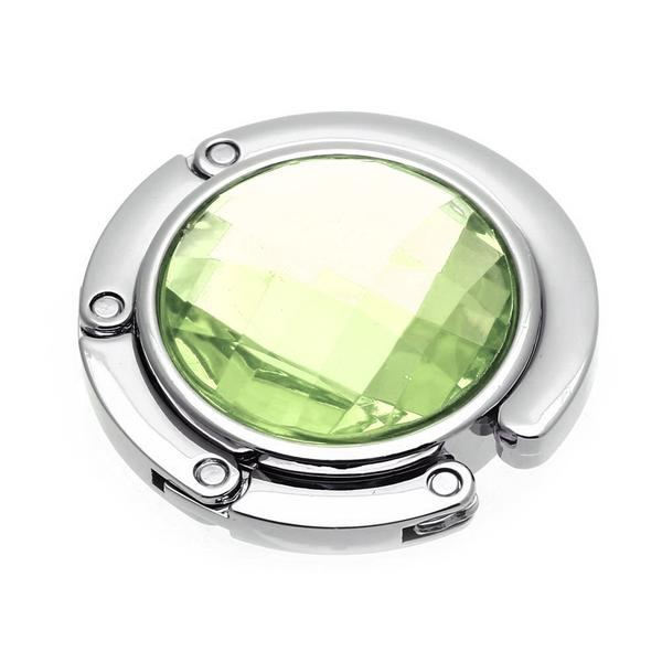 Väskkrok Stor Strass - 15 Olika Färger Lila (Ljus)