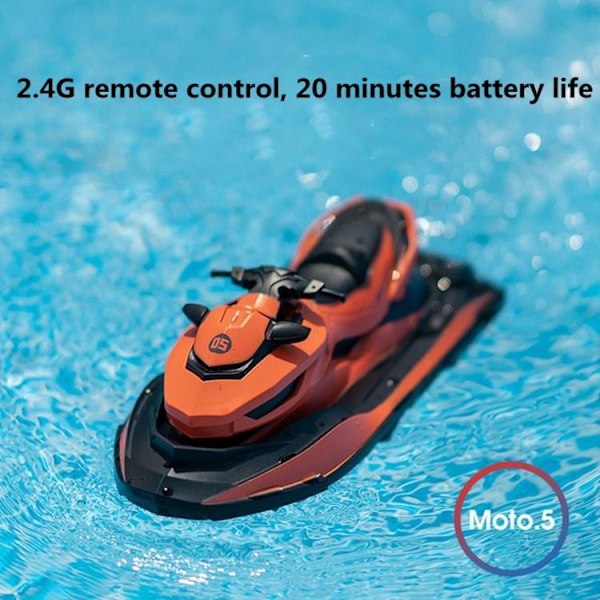 Radiostyrd Racing Båt / RC Motorbåt, - Radiostyrt red