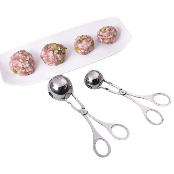 Köttbulltång / skopa för köttbullar, 2-pack med 2 storlekar
