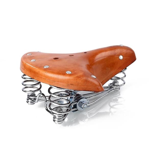 Retro Vintage Lehmännahkainen Pyörän Satula Nahkasatula Pyörän Satula Lehmännahka Zekai saddle