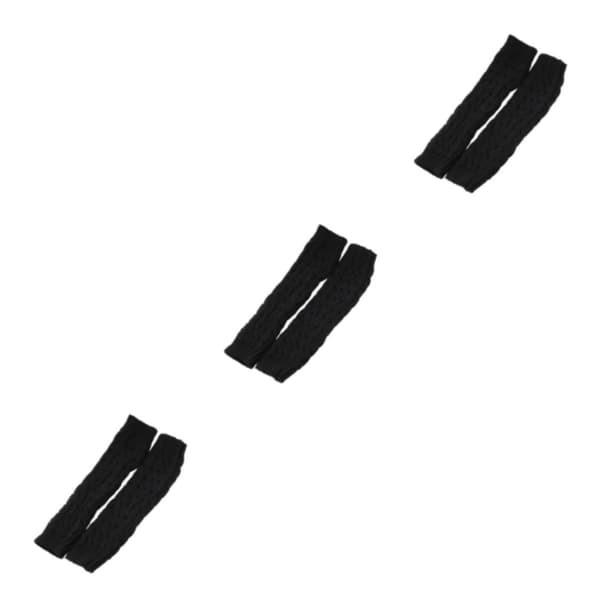 1/2/3/5 Varme og stilfulde strikkede benvarmere til cosplay og sort 42cm black 42cm 3Set