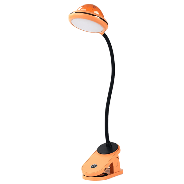 USB Oppladbar LED-klemme Lampe Leselampe med