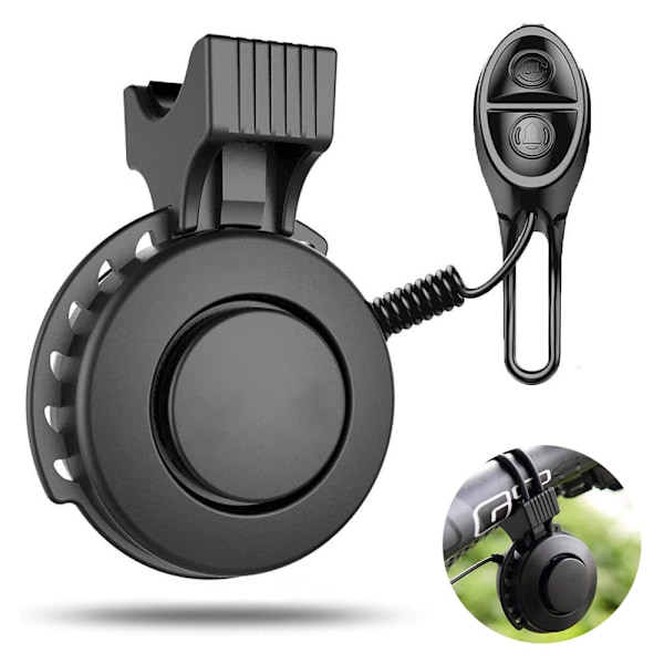 1 kpl Sähköinen pyöränkello 120 DB Pyöräpyörä Scooter-kello