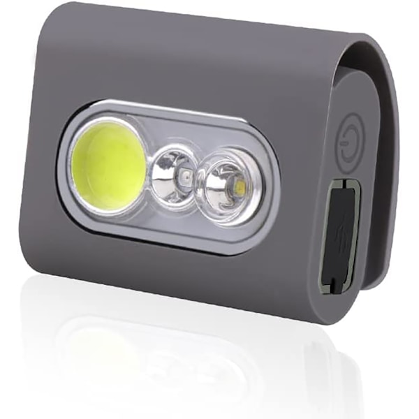 Clip on Running Light, 2000 Lumen LED Jogging Safety Light med