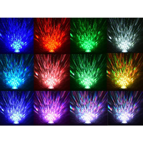 Stjärnprojektor med Bluetooth Högtalare - Din egna Galaxlampa Multicolor multifärg
