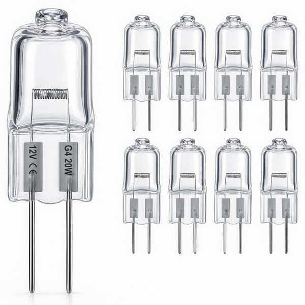 G4 Halogenlamper / Stiftlamper - Varmhvit - Halogen WarmWhite WarmWhite 20W (20-Pack)