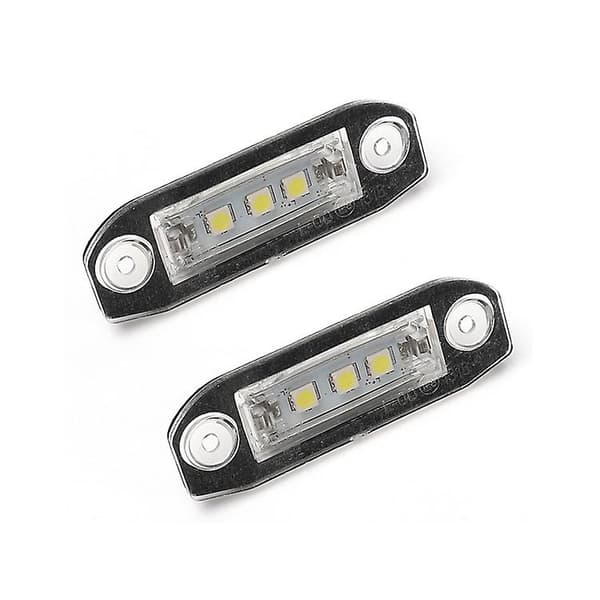 Passar till VOLVO LED-skyltbelysning S40S60S80 XC70 XC60, två stycken