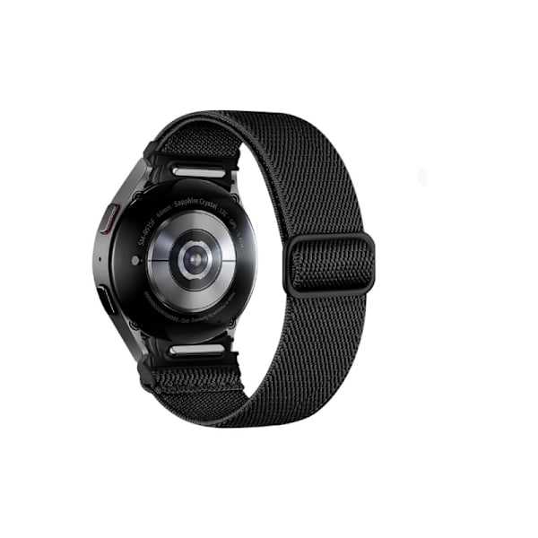Samsung Galaxy Watch 6-Armband med Justerbart Spänne Svart Sort