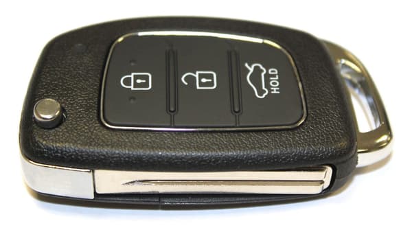 Rfc 3-knaps flip-etui til Hyundai I10 I20 I40 Ix35 Santa Fe