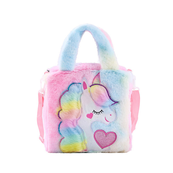 flickor barn handväska unicorn messenger bag 3
