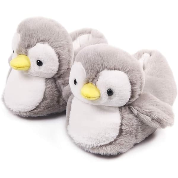 Naisten Tossut Söpöt Pingviini Eläintossut Grey