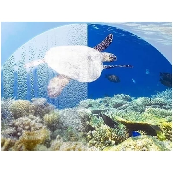 Snorkelmask Heltäckande - Snorkling - L/XL Black Svart