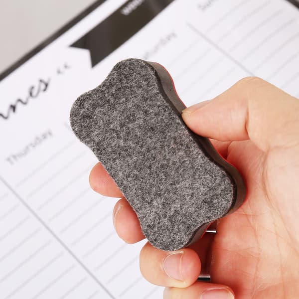 Ugeplanlægger Blød magnetisk whiteboard Køleskabsmagneter Tegning Opslagstavle Påmindelse Memo Pad Kalender