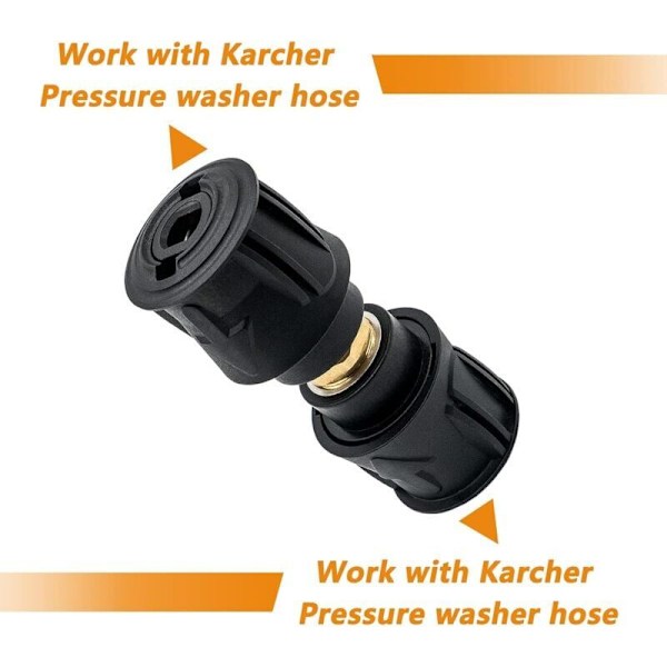 Kärcher Honkoppling M22 14mm, 2-pack slanganslutningsadaptrar Endast kompatibel
